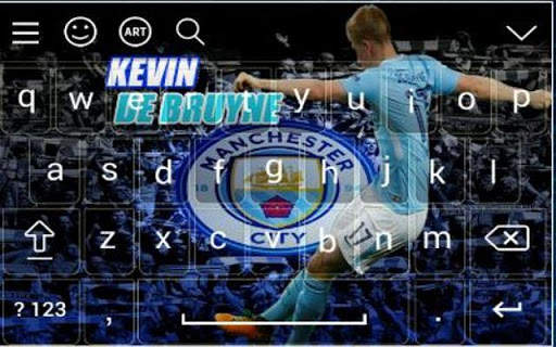 Kevin De Bruyne Theme Keyboard screenshot 4