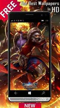 Free Hero Mobile Legends Wallpaper HD screenshot 1