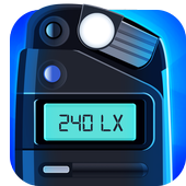 Pengukur cahaya dengan lumen icon