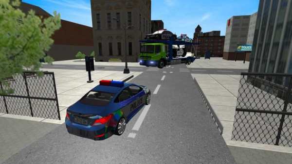 Police Car Transport Truck: Adventure Ride screenshot 1
