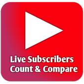 Live Subscribers Count & Compare on 9Apps
