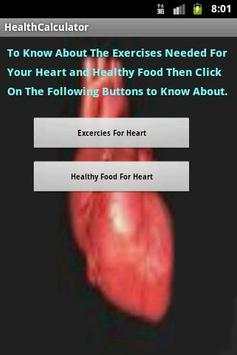 Daily Health Calculator screenshot 2