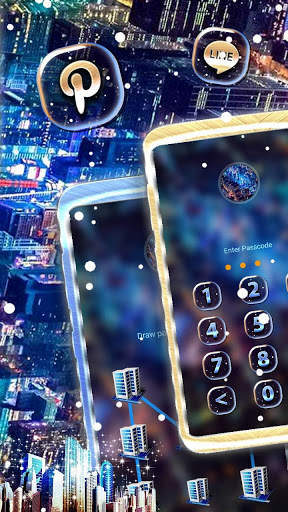 City Night Launcher Theme screenshot 5