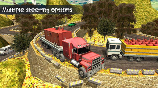 Truck Driving Uphill Simulator screenshot 5