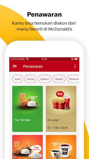 Aplikasi McDonald's screenshot 3