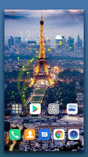Paris Night Live Wallpaper screenshot 3