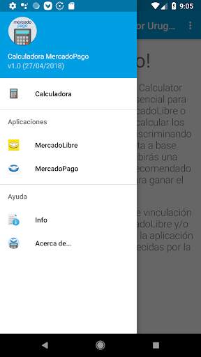 Calculadora para MP/ML Uruguay (No Oficial) screenshot 2