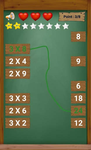 multiplication table screenshot 2