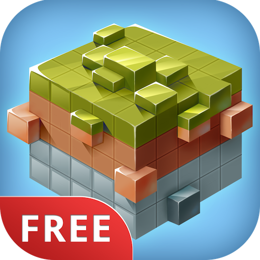 Crafting Game Cube Island 3D icon