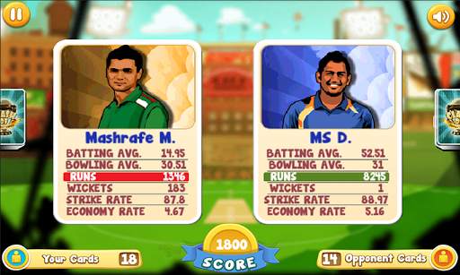 Clash of Cricket Cards screenshot 1