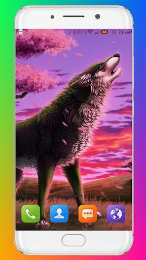 Wolf Wallpaper HD screenshot 2