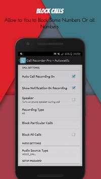 Automatic Call Recorder - Pro screenshot 2