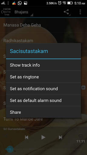 Bhakti Charu Swami Bhajans screenshot 3