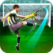 Iuvemtus Soccer Football Team: Turin Goal Shooting logo