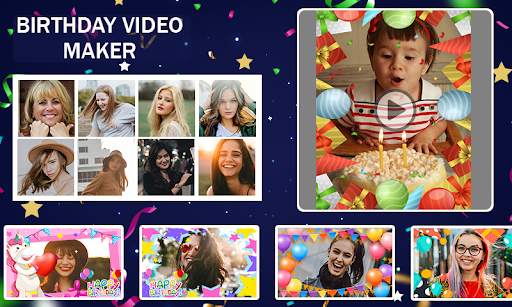 Birthday Video Maker (Made In India) screenshot 1