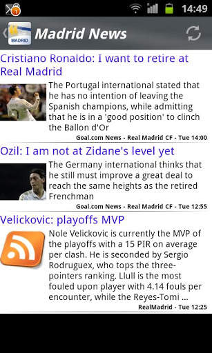 Madrid News screenshot 2