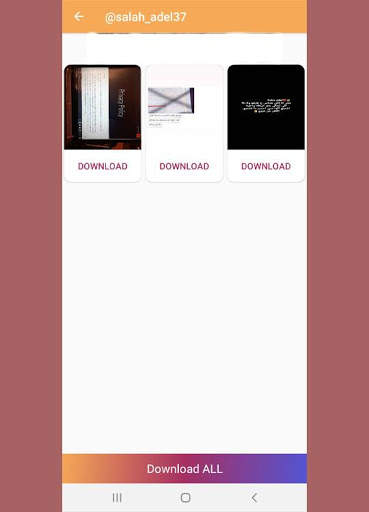 Saverinsta for Instagram - Story Downloader‏ screenshot 6