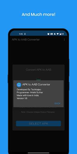 APK / ApkSet to AAB Converter screenshot 7