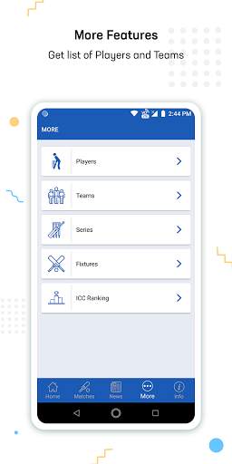 CrickOne - Live Cricket Score, Schedule & News screenshot 5