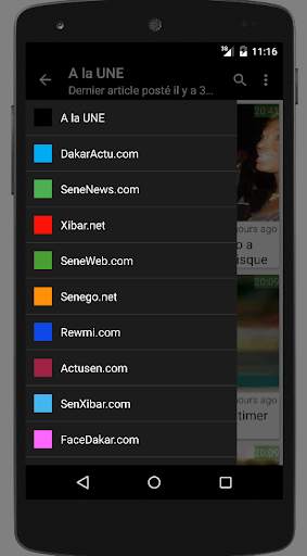 Actu Sénégal, Actu Afrique screenshot 1