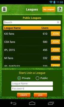 Play Fantasy Cricket screenshot 15