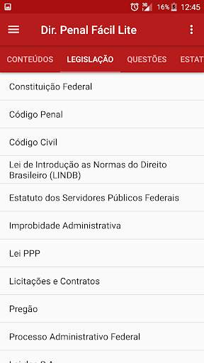 Direito Penal Fácil Lite screenshot 6