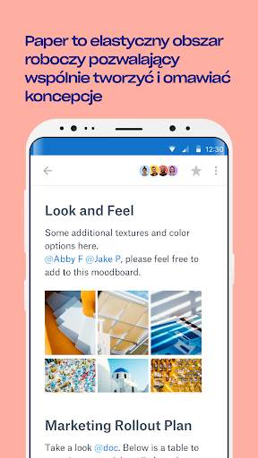 Dropbox Paper screenshot 1