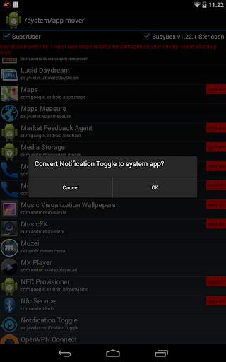 /system/app mover ★ ROOT ★ screenshot 3