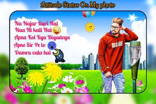 Attitude Status On My Photo screenshot 5