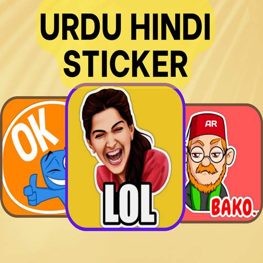 UrduHindi Sticker for WhatsApp 4.0