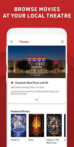 Cinemark Theatres screenshot 5