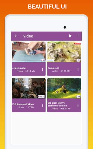4K Player – Full HD Video Player - VidMedia 5 تصوير الشاشة