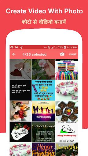 Photo to Video Maker -Movie maker screenshot 1