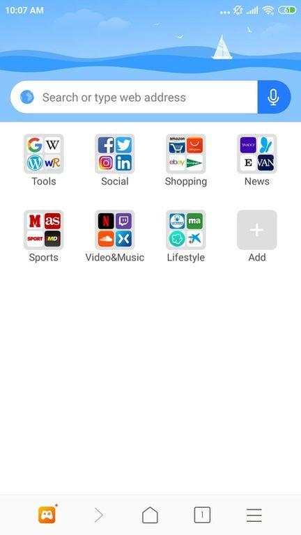 Mi Browser screenshot 3