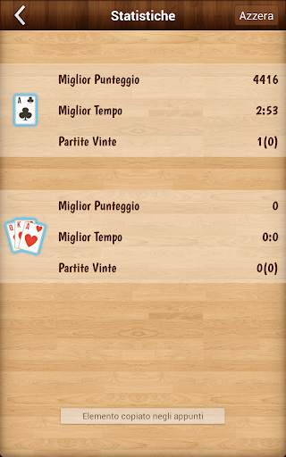 Solitario screenshot 8
