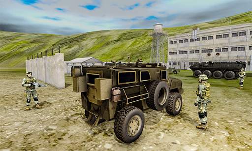 US Army Offroad Truck Driving Simulator 2018 screenshot 1