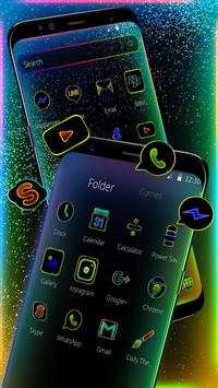 LED Light Border launcher Theme screenshot 3