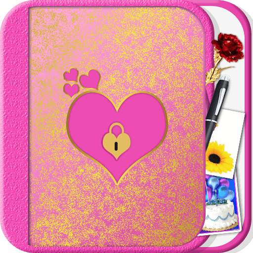 Personal diary with lock 1.1