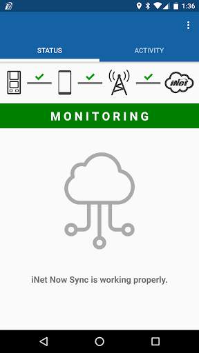 iNet® Now Sync screenshot 1