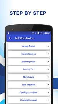 Learn MS Word screenshot 3
