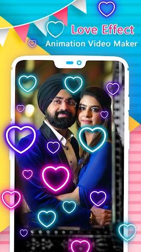 Heart Photo Effect Video Maker with Music screenshot 6