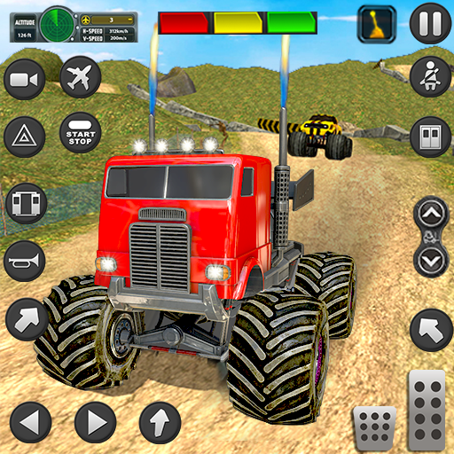 Racing de camions monstres icon