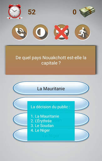 Afrique Millionnaire Quizz screenshot 3