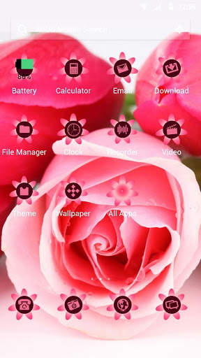 Rosa-APUS Launcher theme screenshot 2