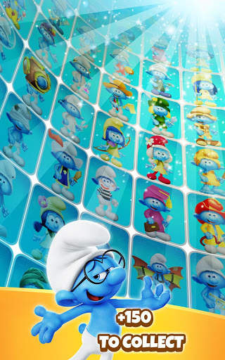 Smurfs Bubble Shooter Story 10 تصوير الشاشة
