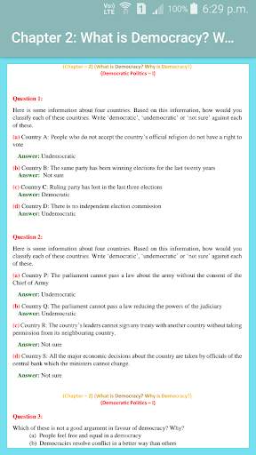 Class 9 Social Science NCERT Solutions screenshot 1