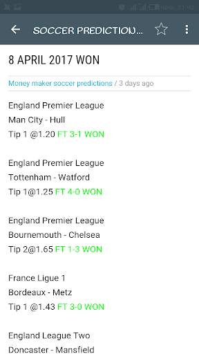 Money Maker Soccer Tips screenshot 5