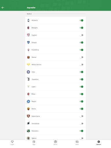 TorAlarm - Risultati di calcio screenshot 16