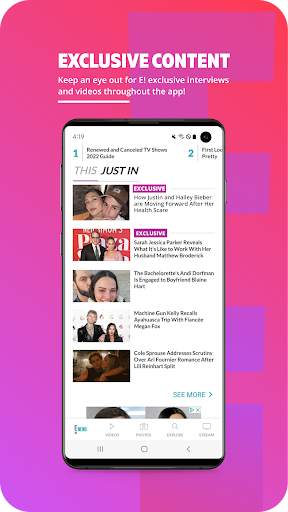 E! News screenshot 4
