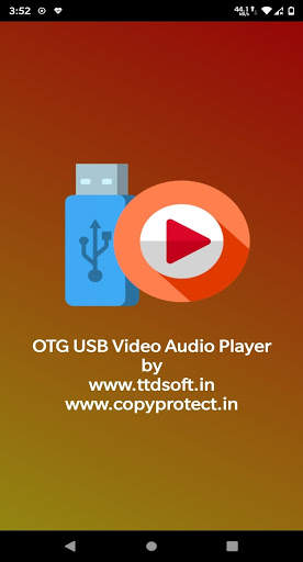 OTG USB Video Audio Player - for MP4 MP3 MKV WAV screenshot 1